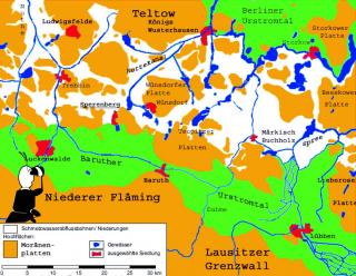 Geologische Übersicht der Region