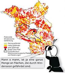 Tausendfüßler und Karte